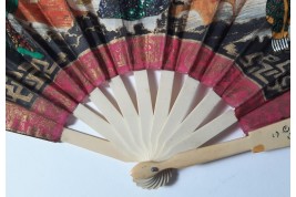 Madame Butterfly. Éventail début XXème siècle