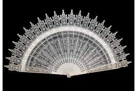 Gothic cathedral, fan circa 1825-35