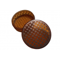 Points d'or et écaille blonde. Tabatière XIXème