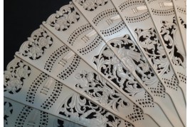 The four seasons of Love, fan circa 1870-1900
