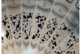 The four seasons of Love, fan circa 1870-1900
