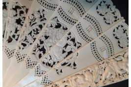 The four seasons of Love, fan circa 1870-1900