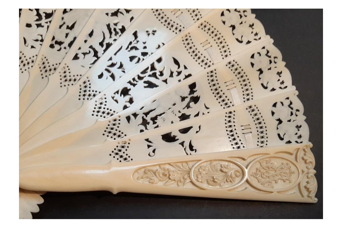 The four seasons of Love, fan circa 1870-1900