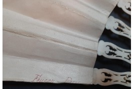 Le couronnement de l'Amour, éventail de Charles Chaplin vers 1880-90