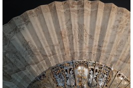 The Triumph of Silenus, fan circa 1730