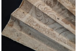 Le Triomphe de Silène, éventail vers 1730