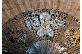 The Triumph of Silenus, fan circa 1730