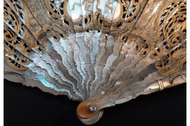 The Triumph of Silenus, fan circa 1730