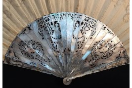 The Triumph of Silenus, fan circa 1730