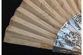 The Triumph of Silenus, fan circa 1730