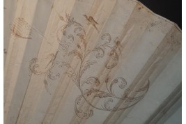 The Triumph of Silenus, fan circa 1730
