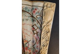 Timidité amoureuse, éventail d'Edouard Lièvre vers 1860-70