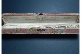 Timidité amoureuse, éventail d'Edouard Lièvre vers 1860-70