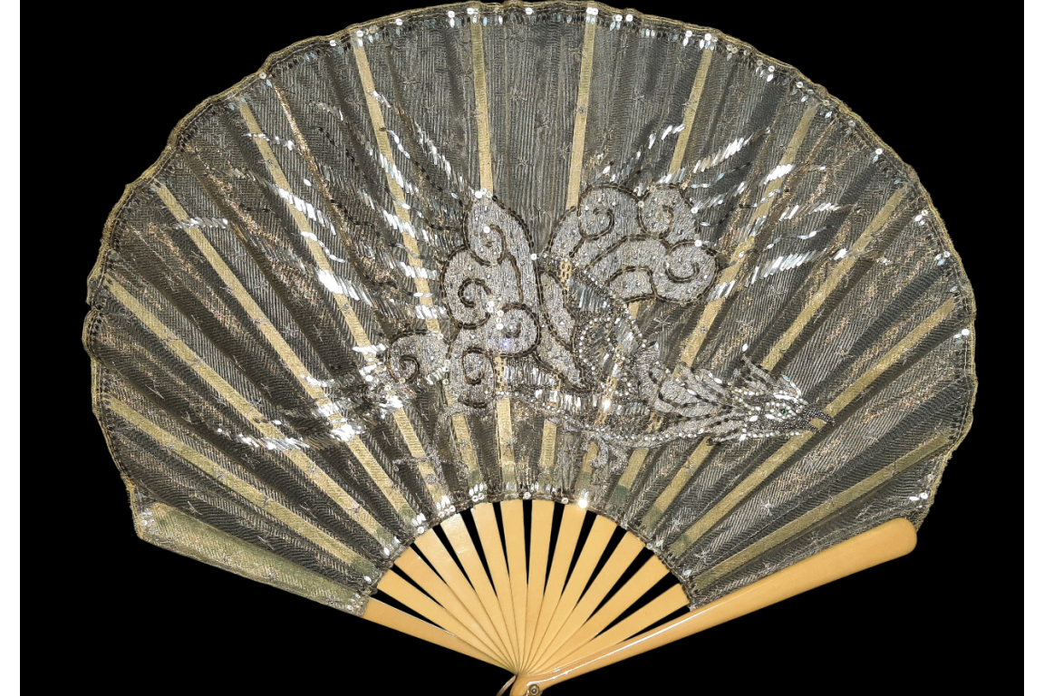 Phoenix of light, giant fan, Art Deco period