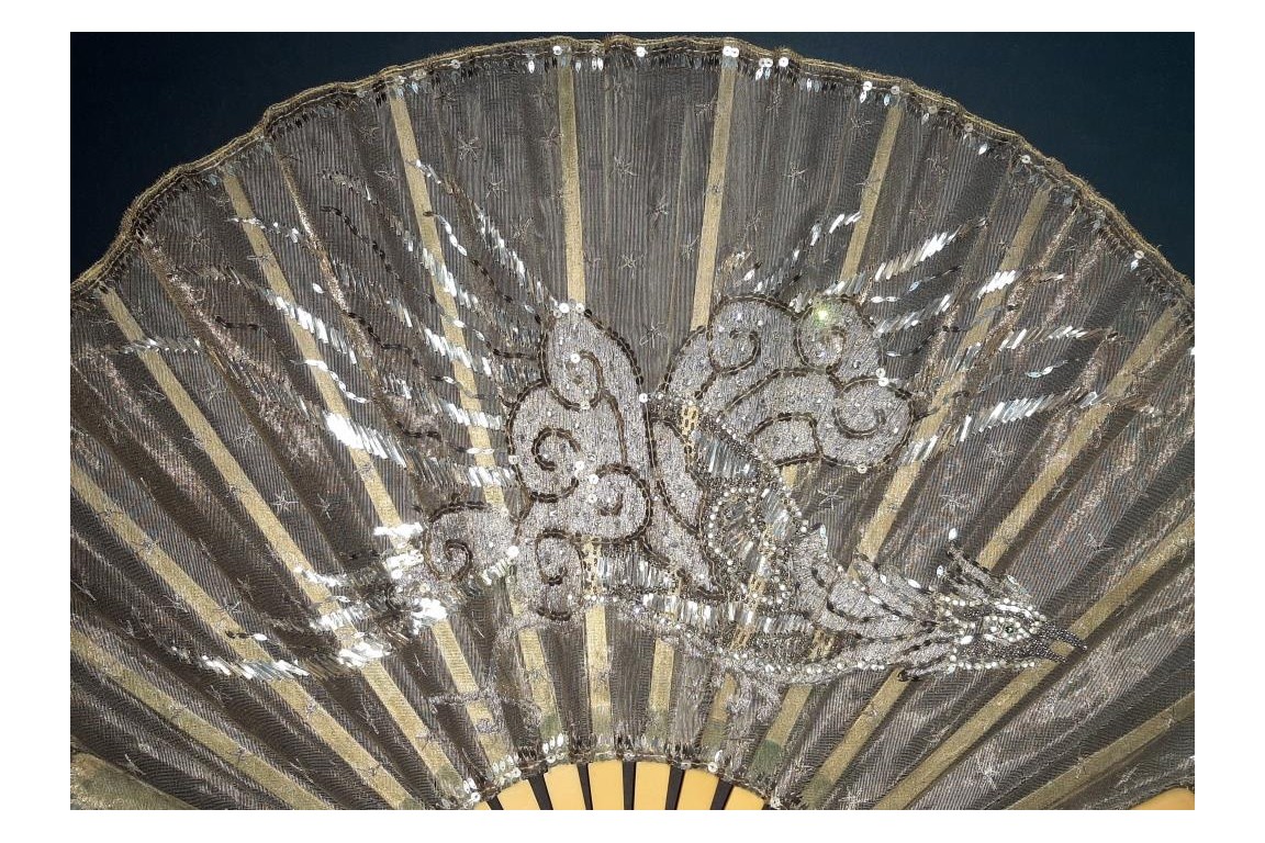 Phoenix of light, giant fan, Art Deco period