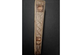 Happiness and misfortune of mankind,  Pandora fan circa 1770