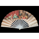 Dalila, Samson et Guillaume Tell. Eventail vers 1900