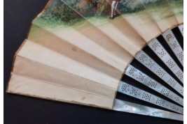 Samson and Delilah & William Tell. Fan circa 1900