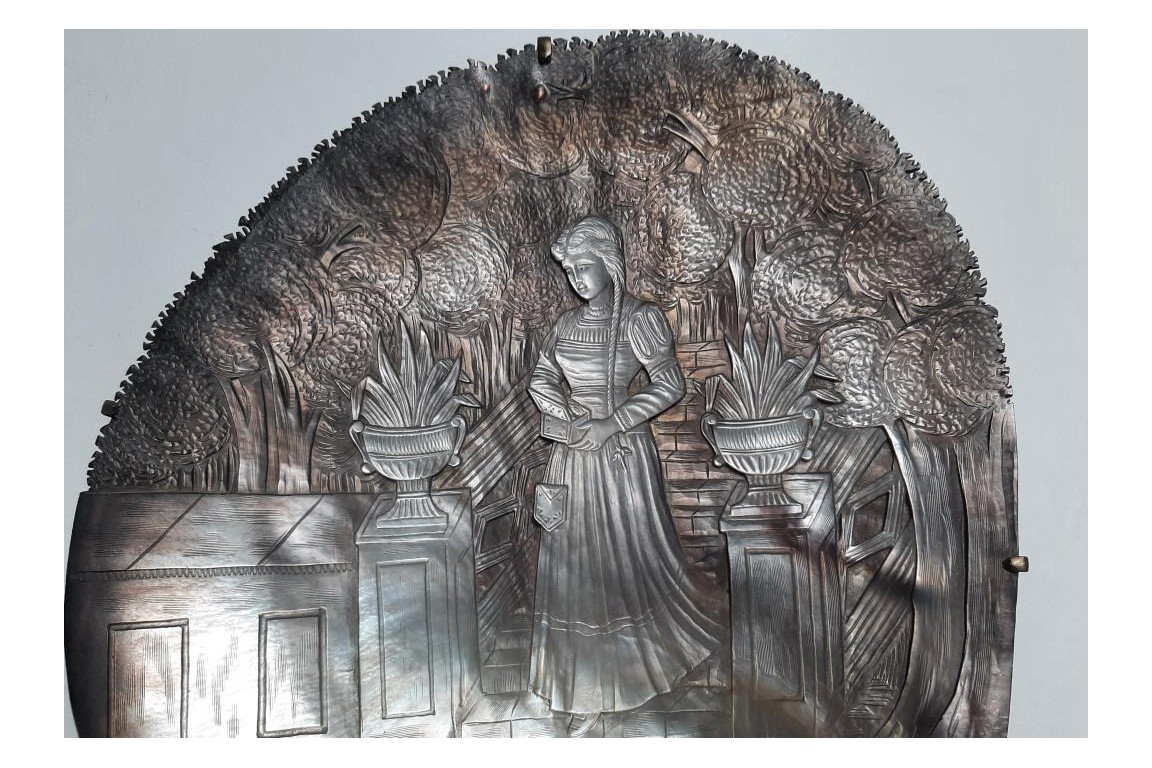 Roméo et Juliette, nacre XIXème siècle