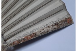 Apollon et Daphné, éventail vers 1800-1810