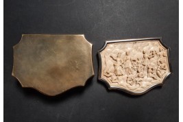 Moses Striking Water from the Rock, 18th century snuffbox