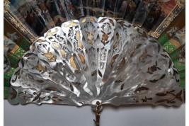 Henri IV's entry into Paris, fan circa 1850