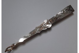Henri IV's entry into Paris, fan circa 1850