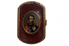 Napoléon III et Eugénie, bourse Second Empire