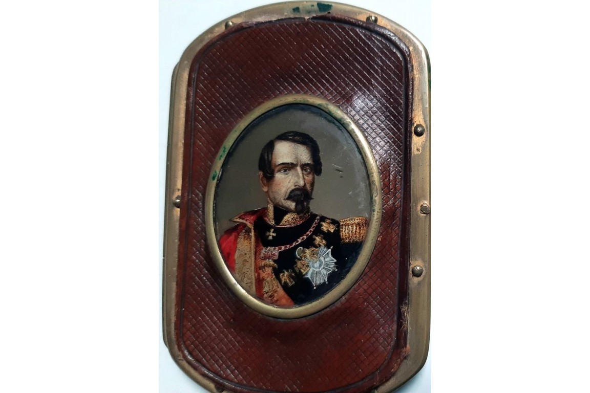 Napoléon III et Eugénie, bourse Second Empire