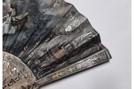 Tomb of Ferdinand VII, mourning fan circa 1833
