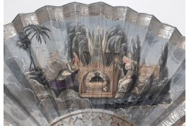 Tomb of Ferdinand VII, mourning fan circa 1833