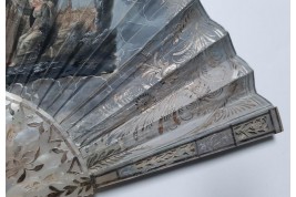 Tomb of Ferdinand VII, mourning fan circa 1833