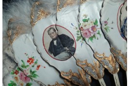 The fathers of the unification of Italy, fan circa 1850-60