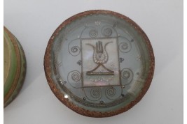 Lyre-guitar, confectionery box, first third of the 19th century