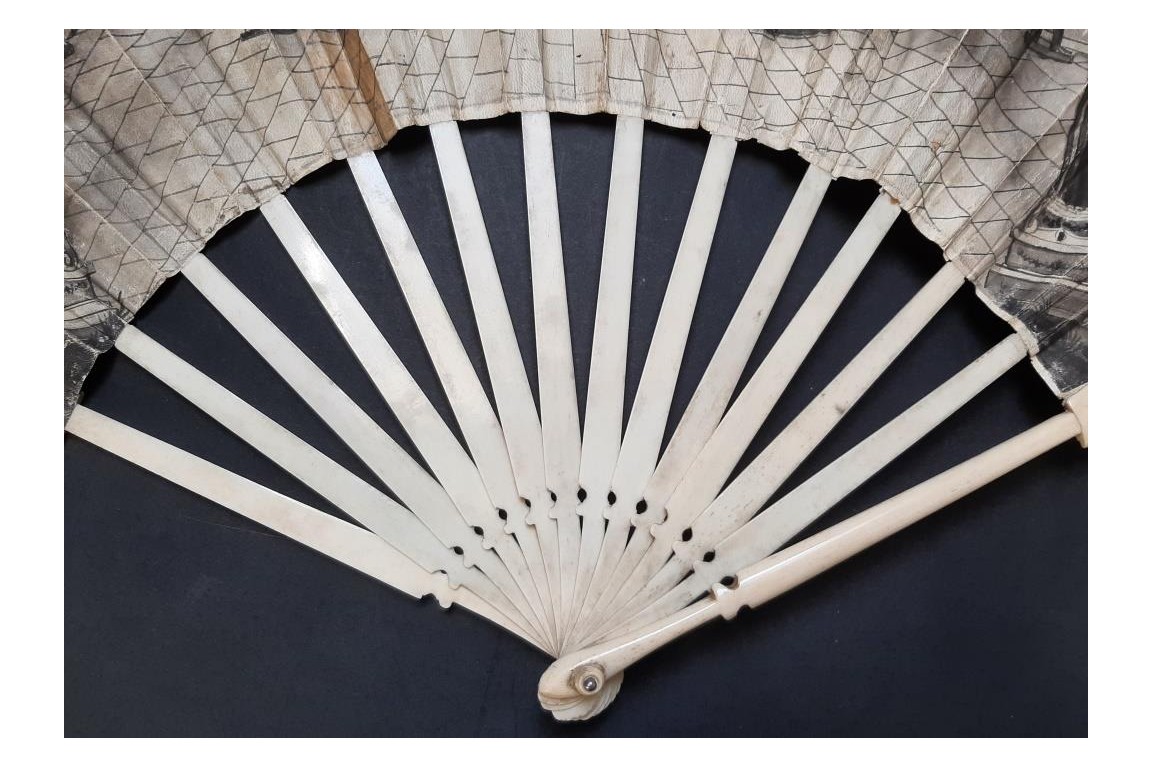 La Flûte enchantée de Mozart. Éventail vers 1791 La Flûte enchantée de Mozart. Éventail vers 1791