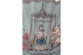 Collation musicale chinoise, éventail vers 1810-15