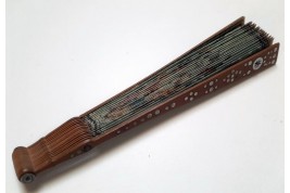 Collation musicale chinoise, éventail vers 1810-15