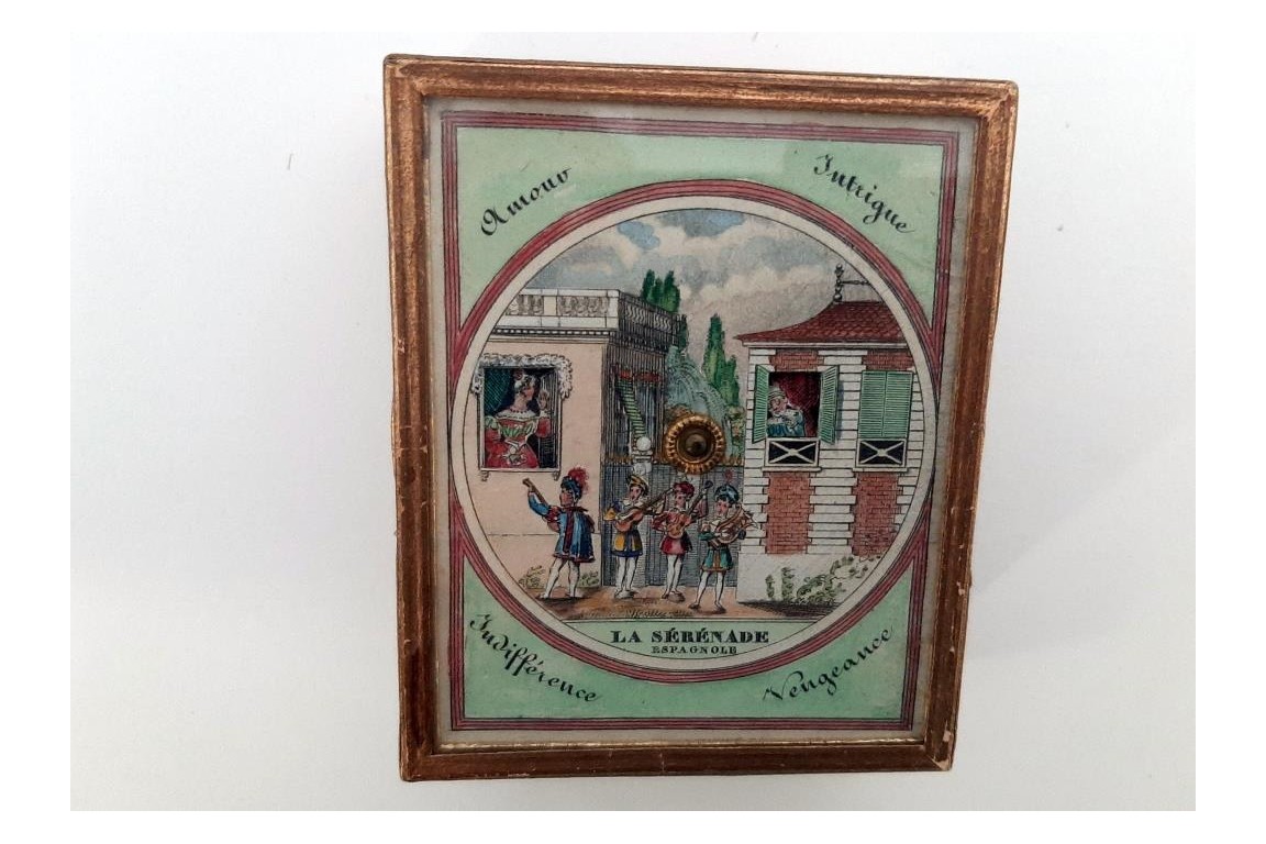 Spanish serenade, system box circa 1830-40