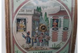 La sérénade espagnole, boite à système vers 1830-40