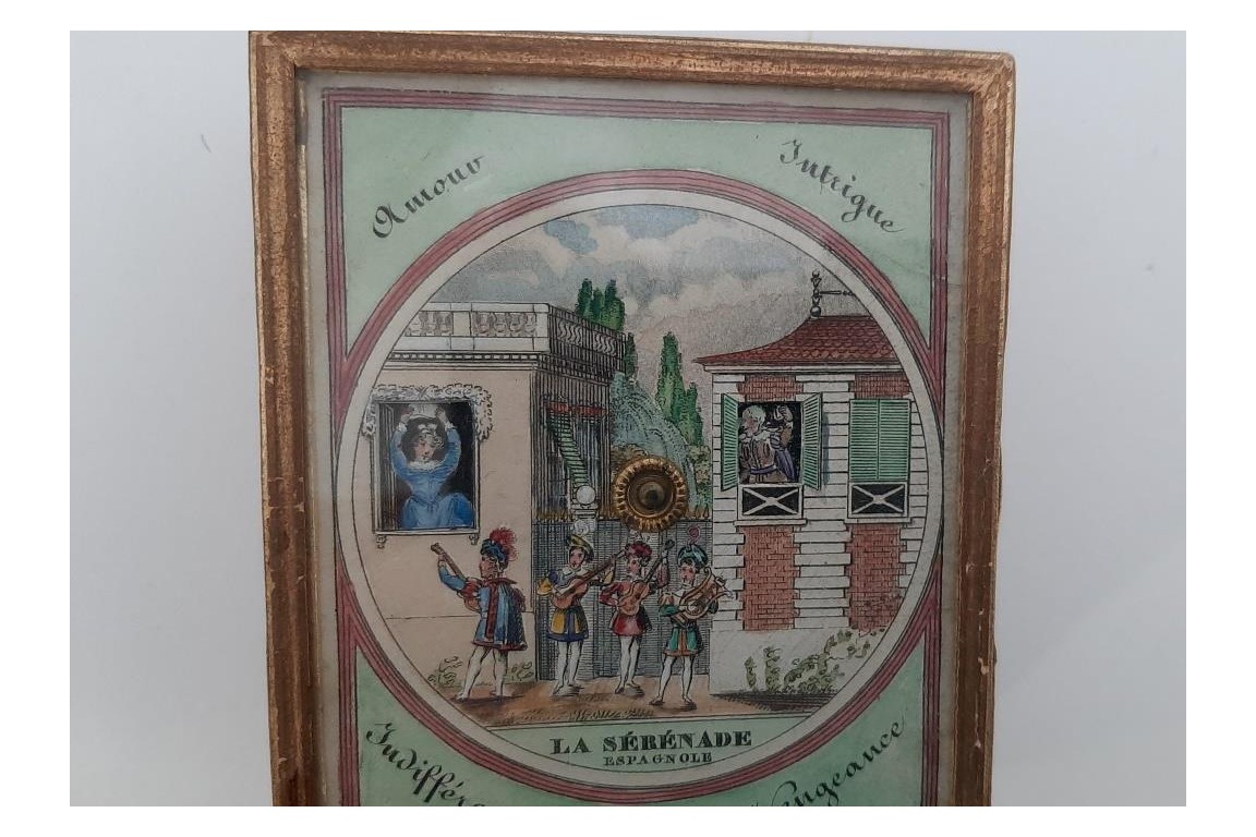 Spanish serenade, system box circa 1830-40