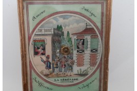 La sérénade espagnole, boite à système vers 1830-40