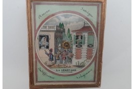 La sérénade espagnole, boite à système vers 1830-40
