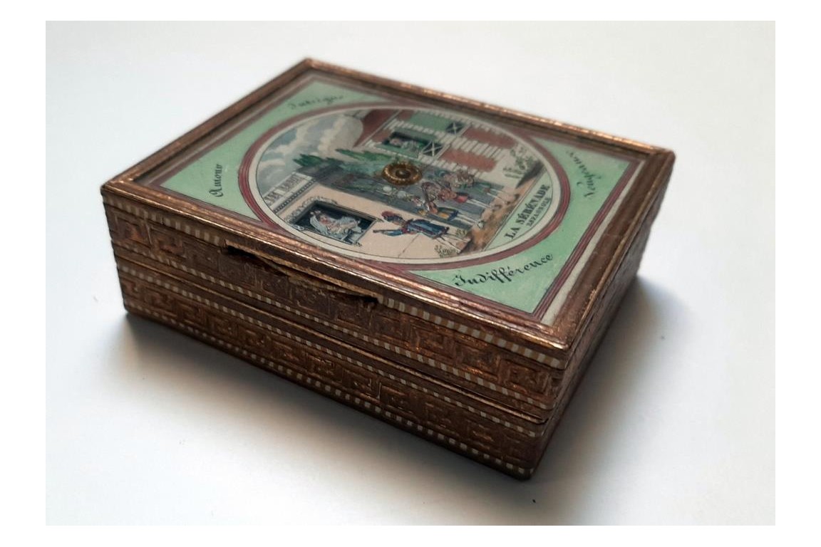 Spanish serenade, system box circa 1830-40