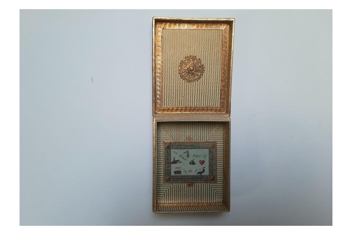Spanish serenade, system box circa 1830-40