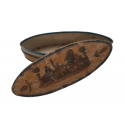 Small galant concert,  18th century arte povera box
