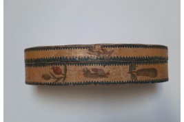 Small galant concert,  18th century arte povera box