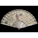 Mandolin player, Art Nouveau fan