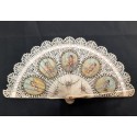 Musician angels, fan circa 1900