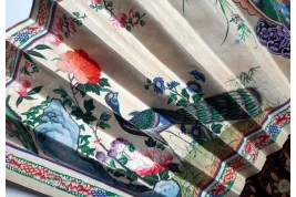 Géant de Chine, éventail seconde moitié du XIXème sècle