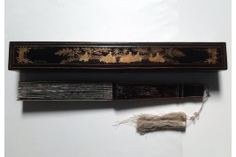 Géant de Chine, éventail seconde moitié du XIXème sècle